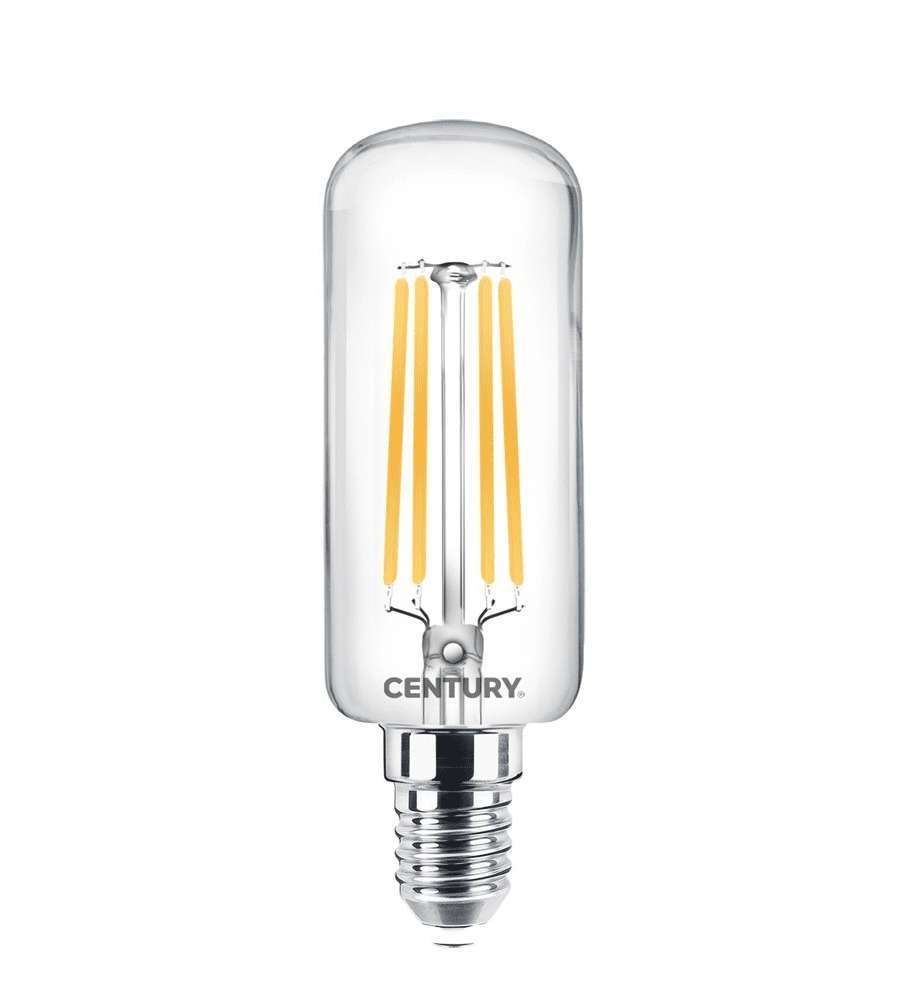 Incanto Lampadina LED E14 Tubolare 7W 1100lm Luce Calda 2700K Trasparente