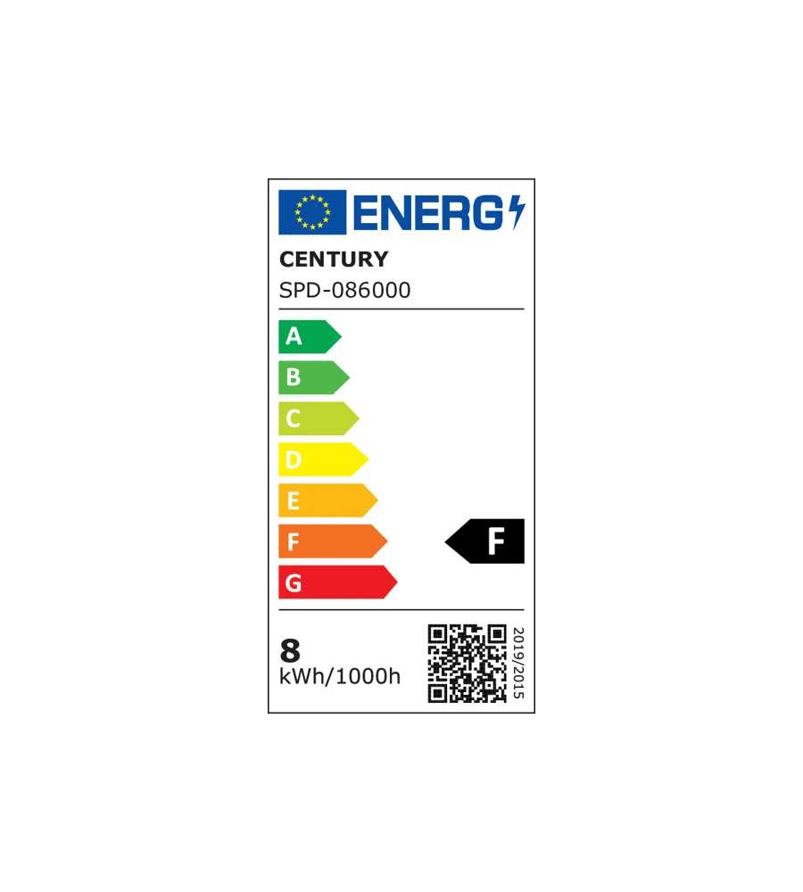 Century Plafoniera LED Lineare Speedy 8W Tricolor 573x30x20 mm
