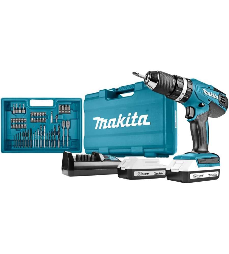 Makita Trapano avvitatore a percussione con valigetta