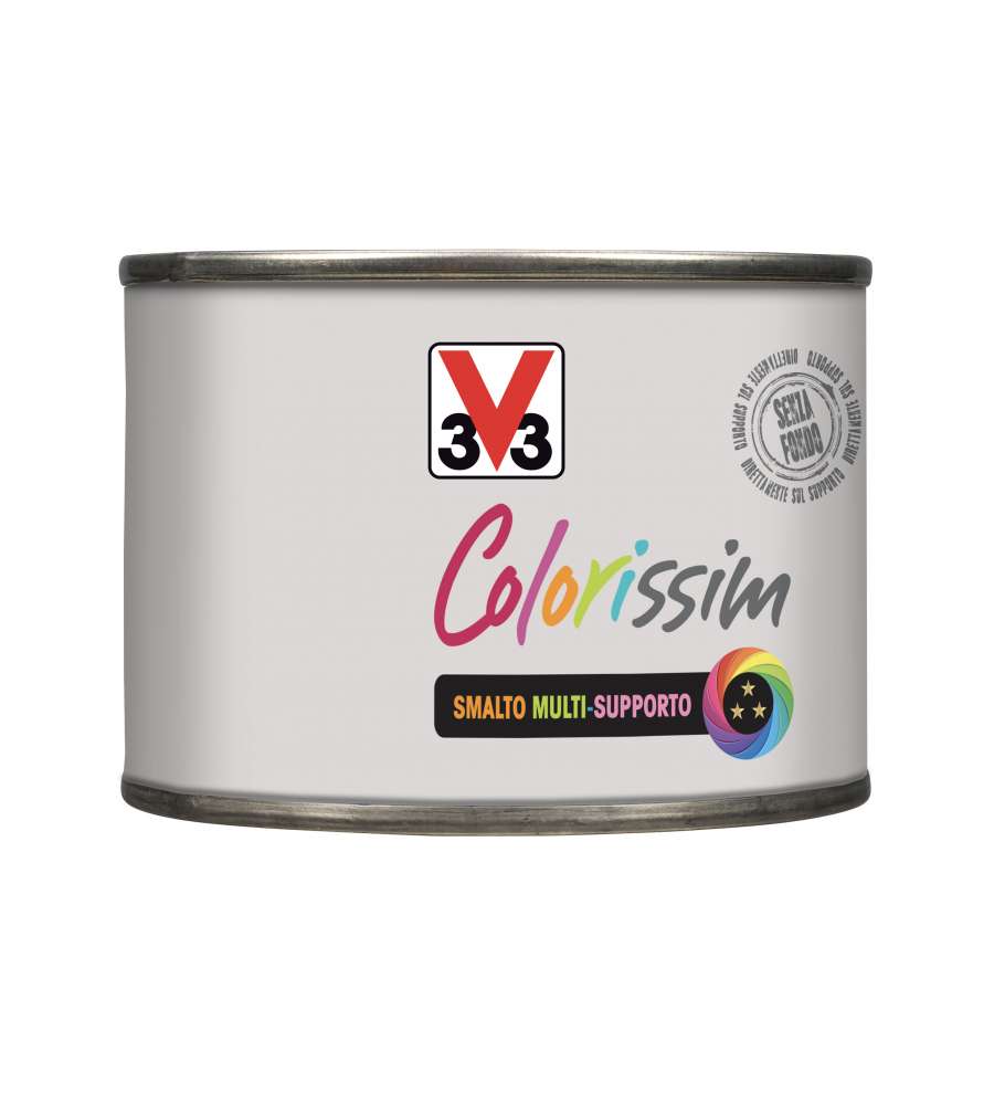 Smalto Multisupporto Colorissim Bianco Crema 0,125 LT