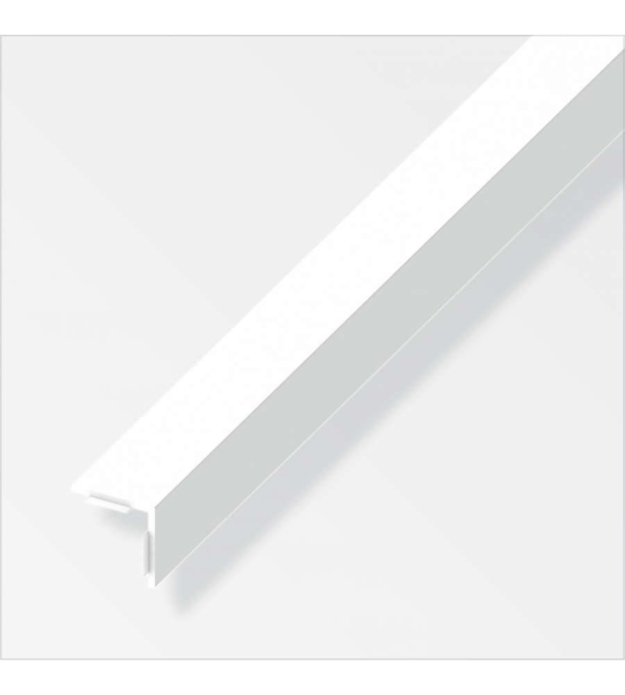 Autoadesivo Angolare 20X20 Pvc Bianco 1Metro