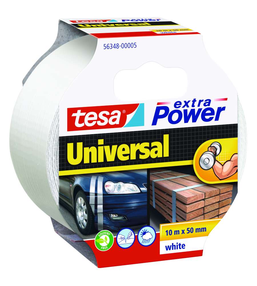 Nastro Universale Extra Power Bianco 10