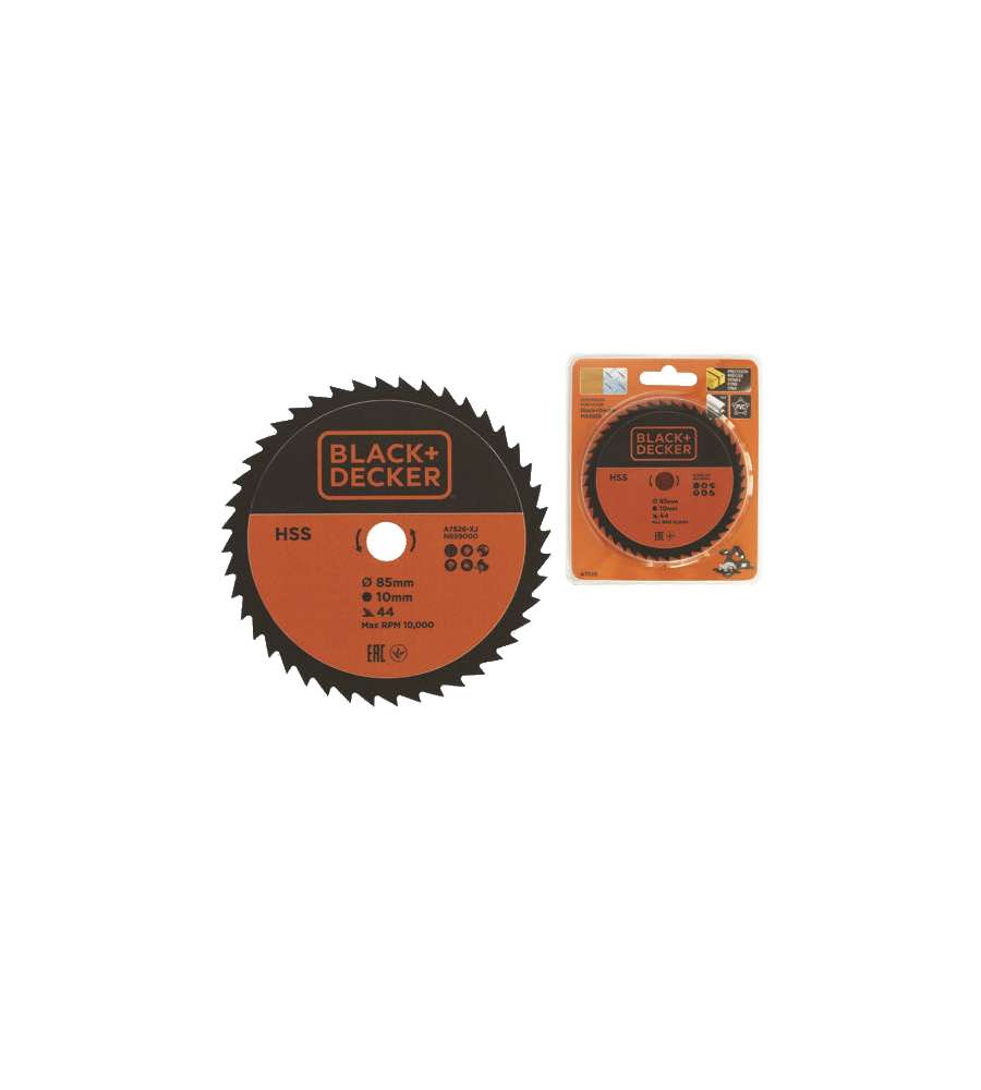 Lame Black+Decker Tct 85 F.10 24D.A7525-Xj