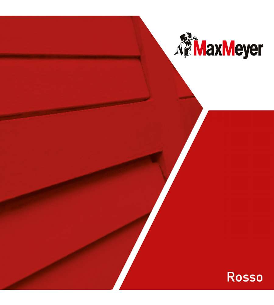 MaxMeyer Smalto a Solvente Brillante Rosso R3020 0,750 l