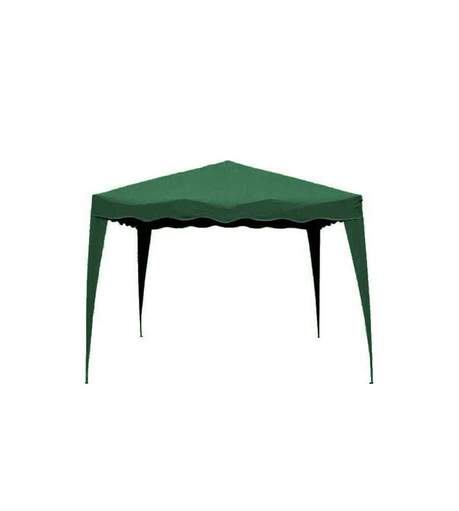 Gazebo ferro rapido verde 3 x 3 m