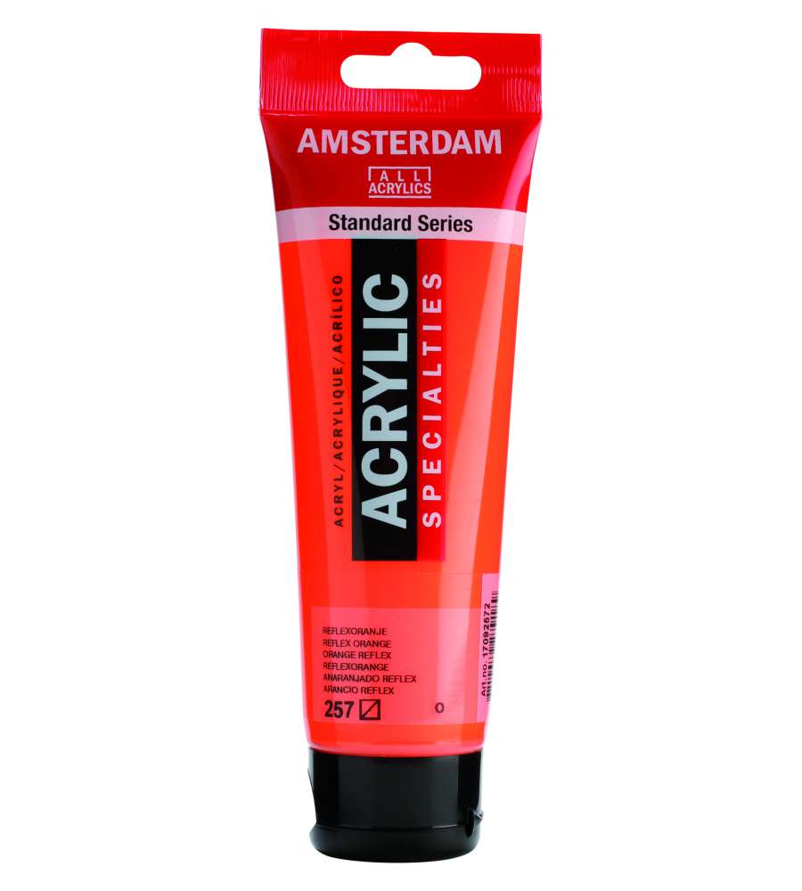 Amsterdam Acrylic 120 ml Arancio Reflex