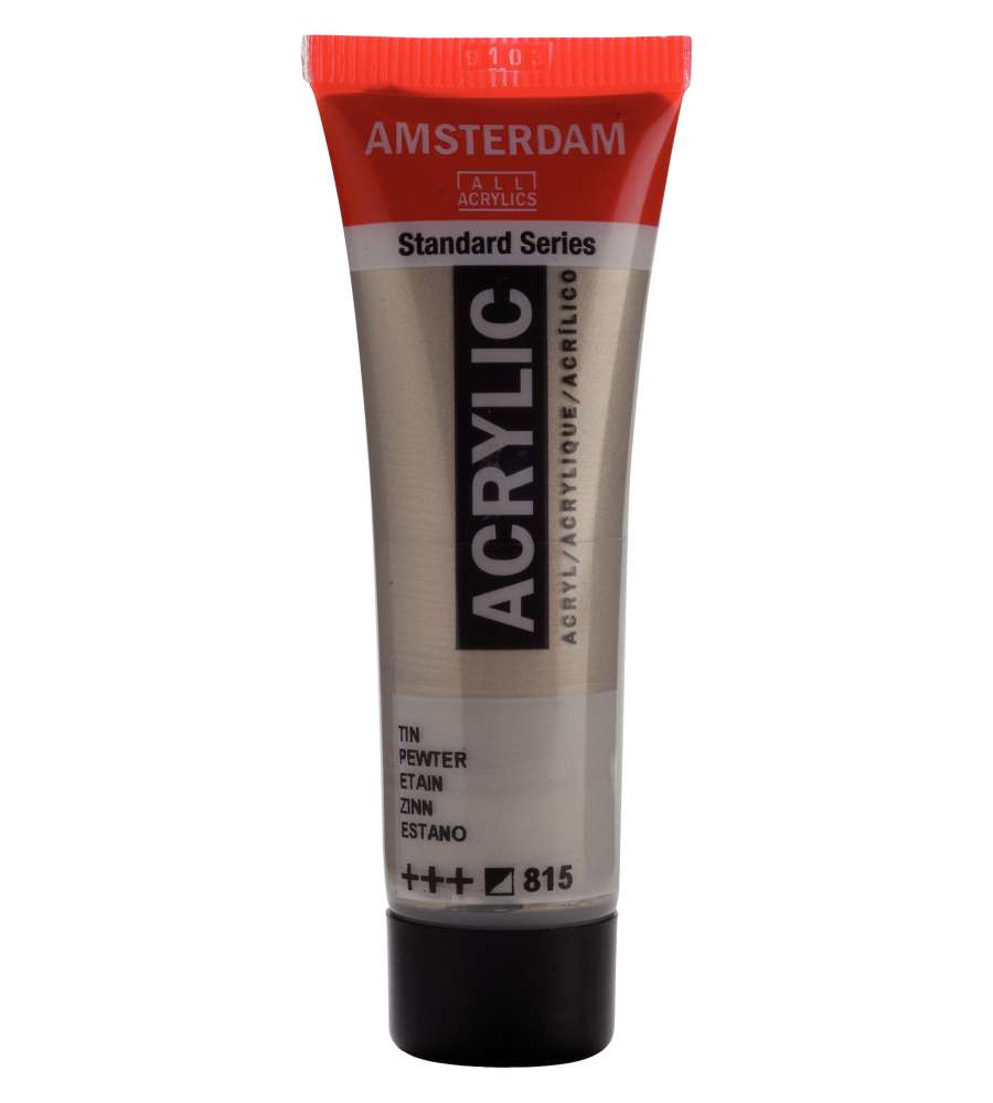 Colore acrilico Amsterdam acrylic 20 ml pewter