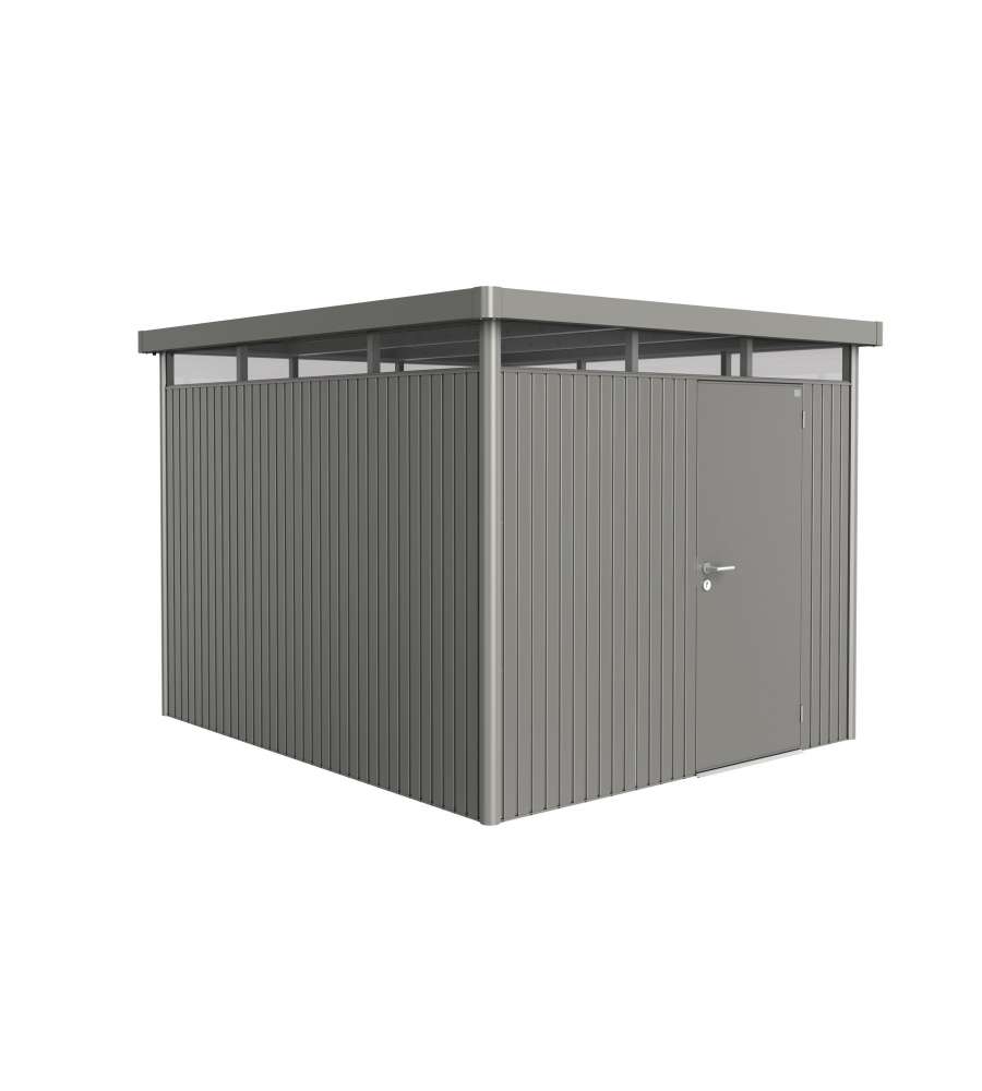 Casetta HighLine Misura H5 grigio quarzo metallizzato, porta standard