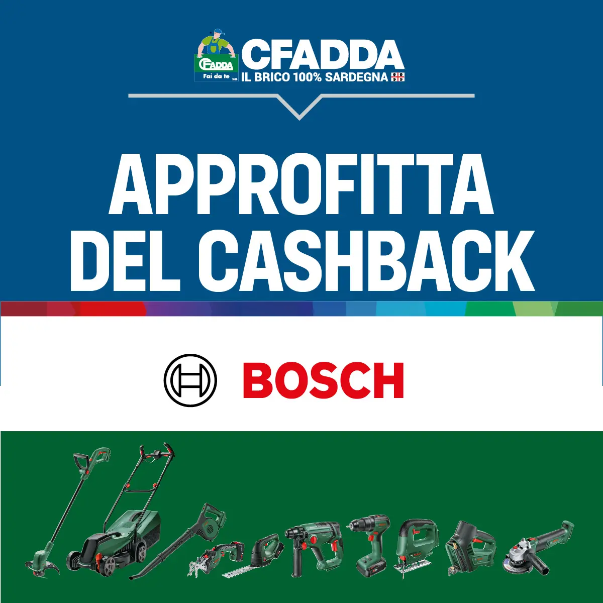 Promozione Bosch Cashback da CFadda