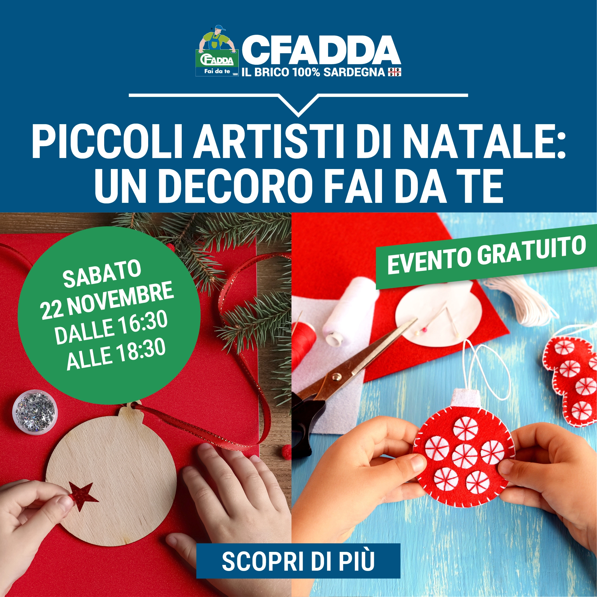 Evento gratuito per bambini