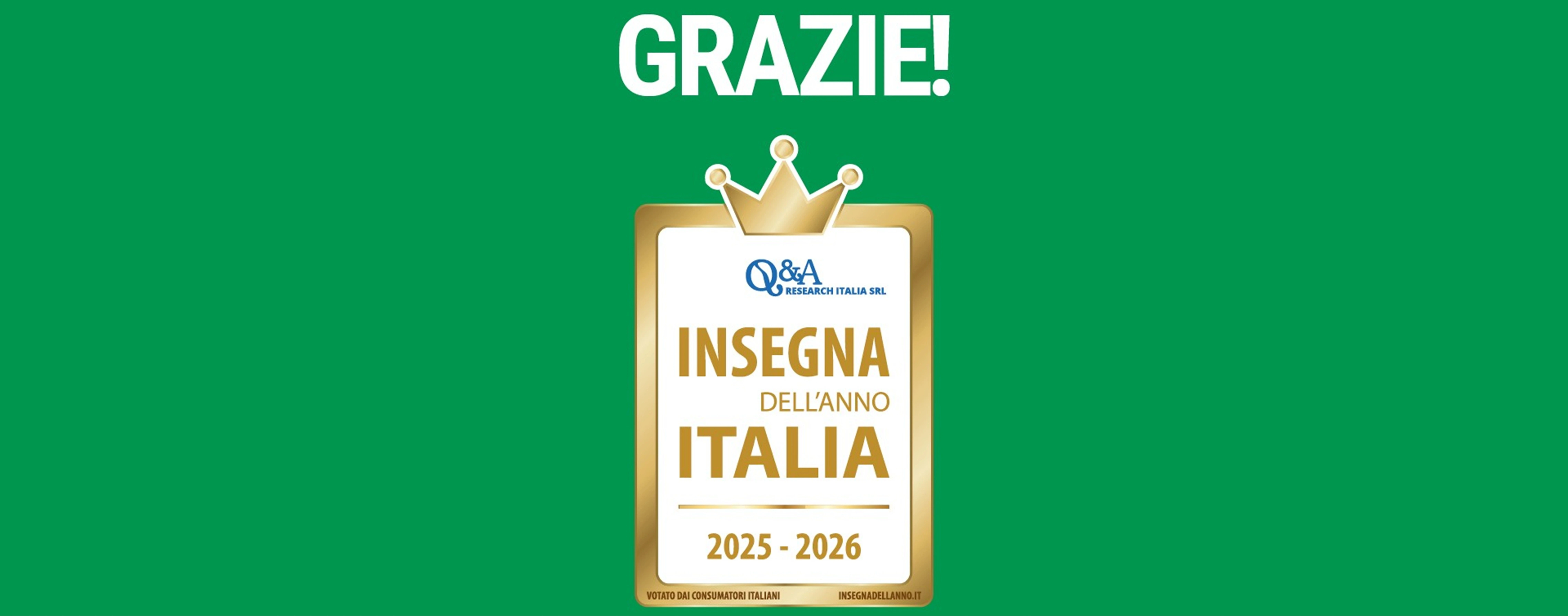 Insegna dell’anno 25/26