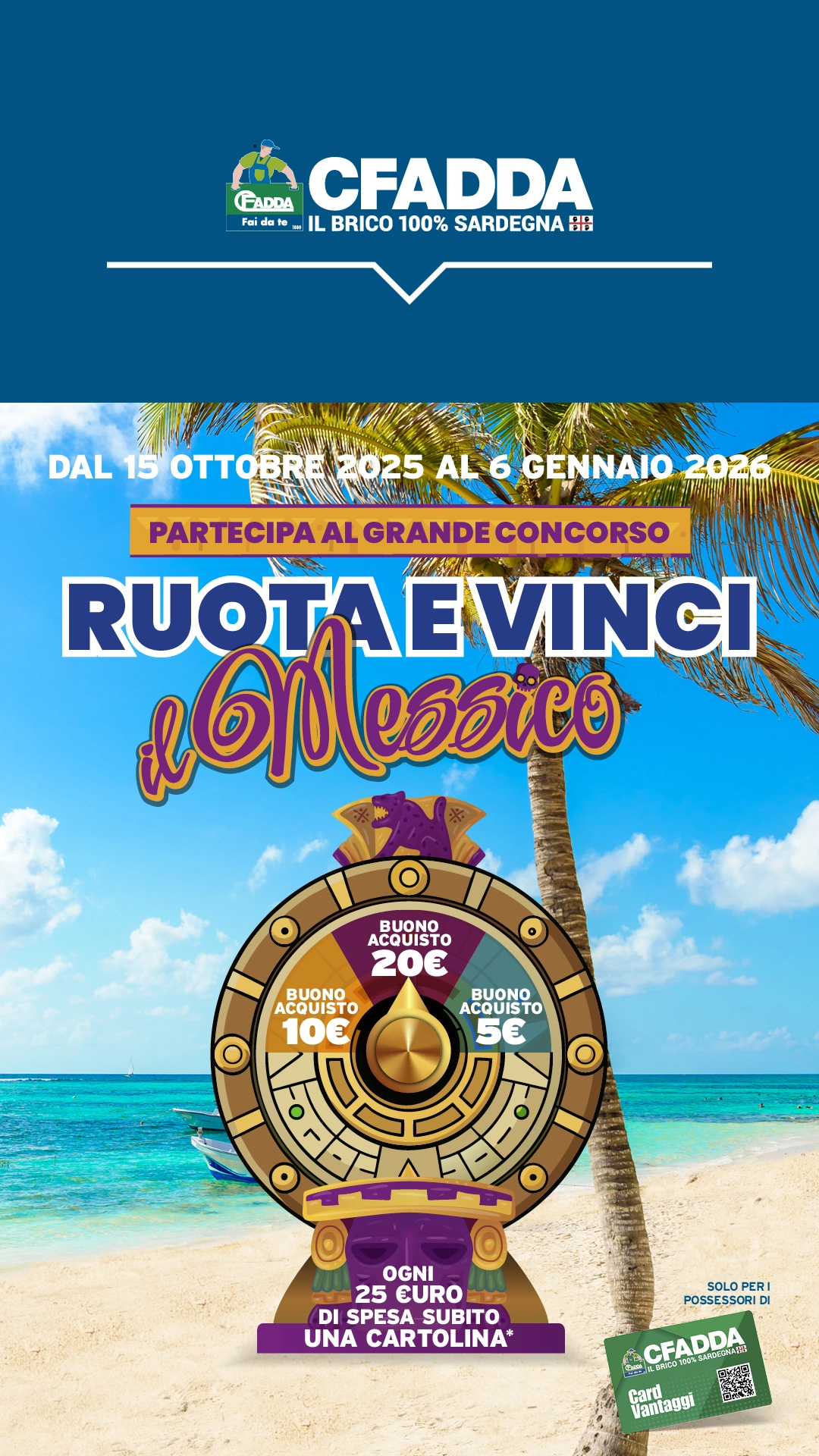 Ruota e Vinci il Messico