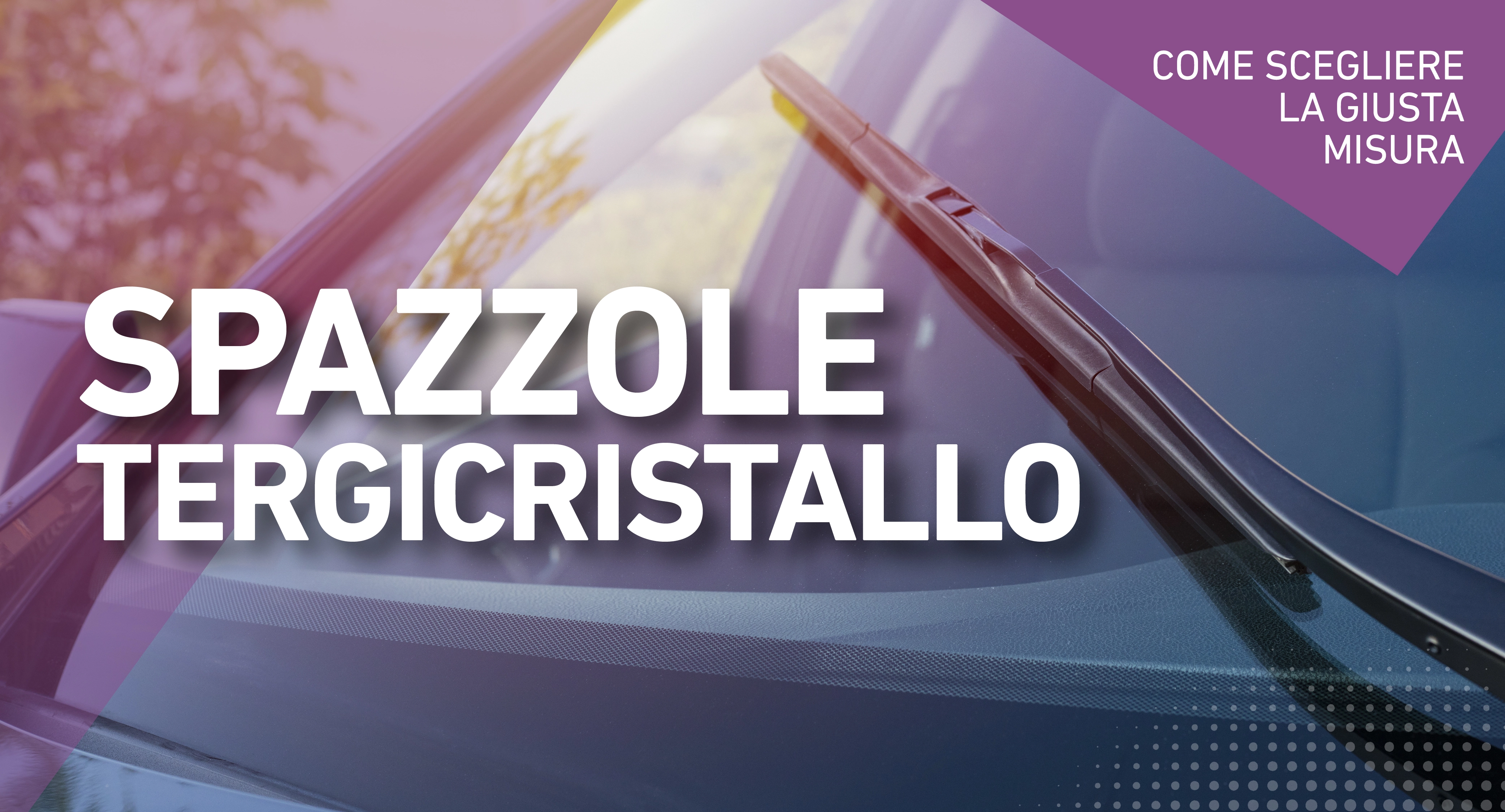 Spazzole tergicristallo