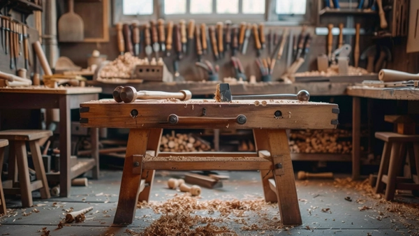 CARRELLI E BANCHI DA LAVORO