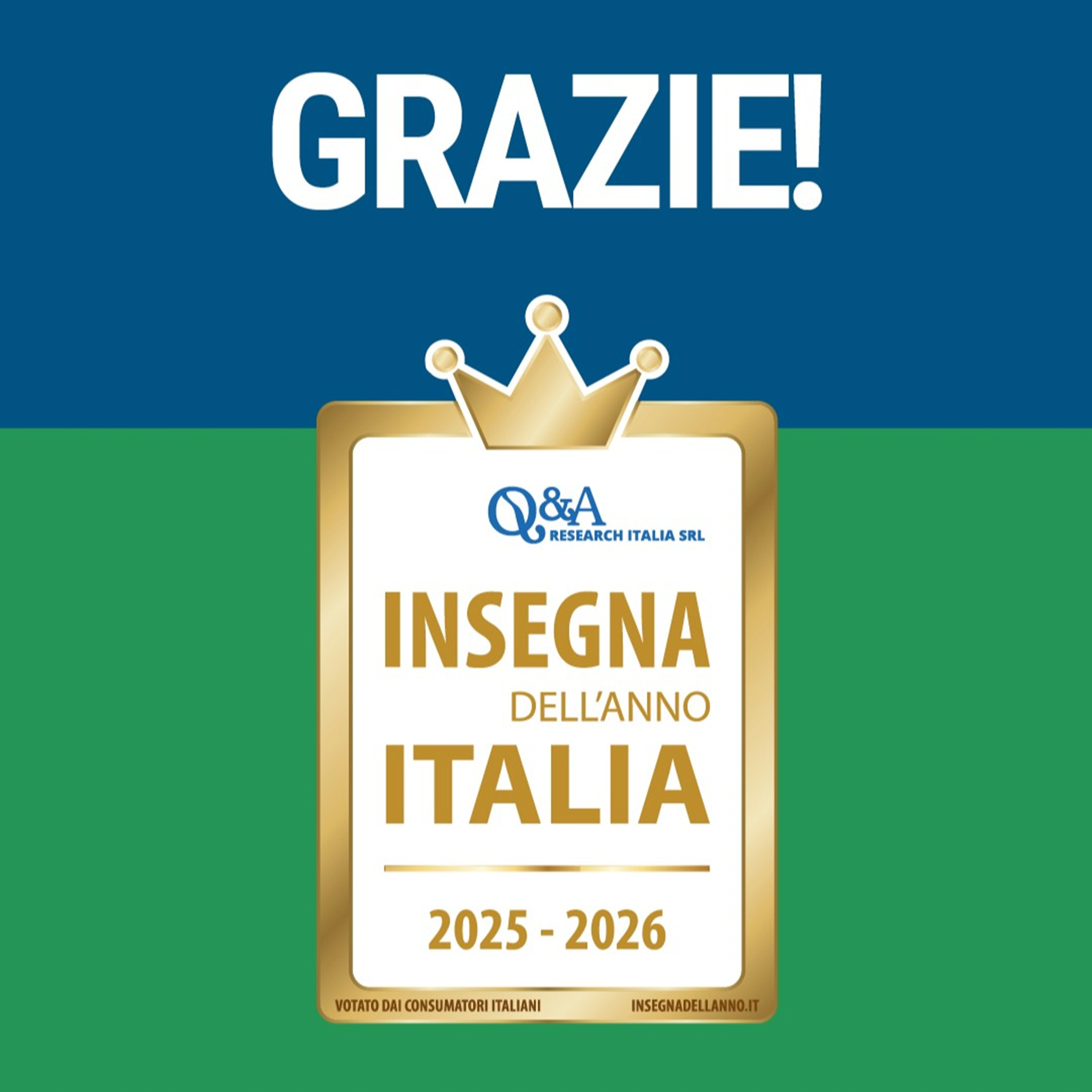 Insegna dell’anno 25/26