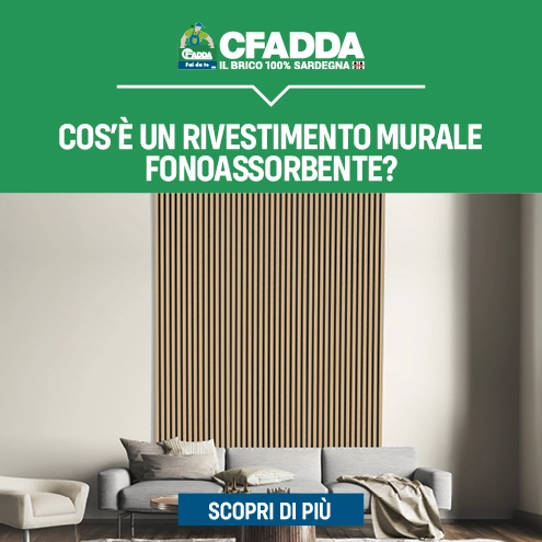 Guida al rivestimento murale fonoassorbente