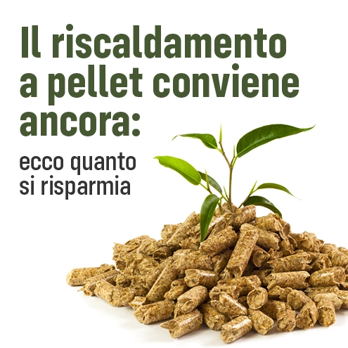 Il riscaldamento a pellet conviene ancora