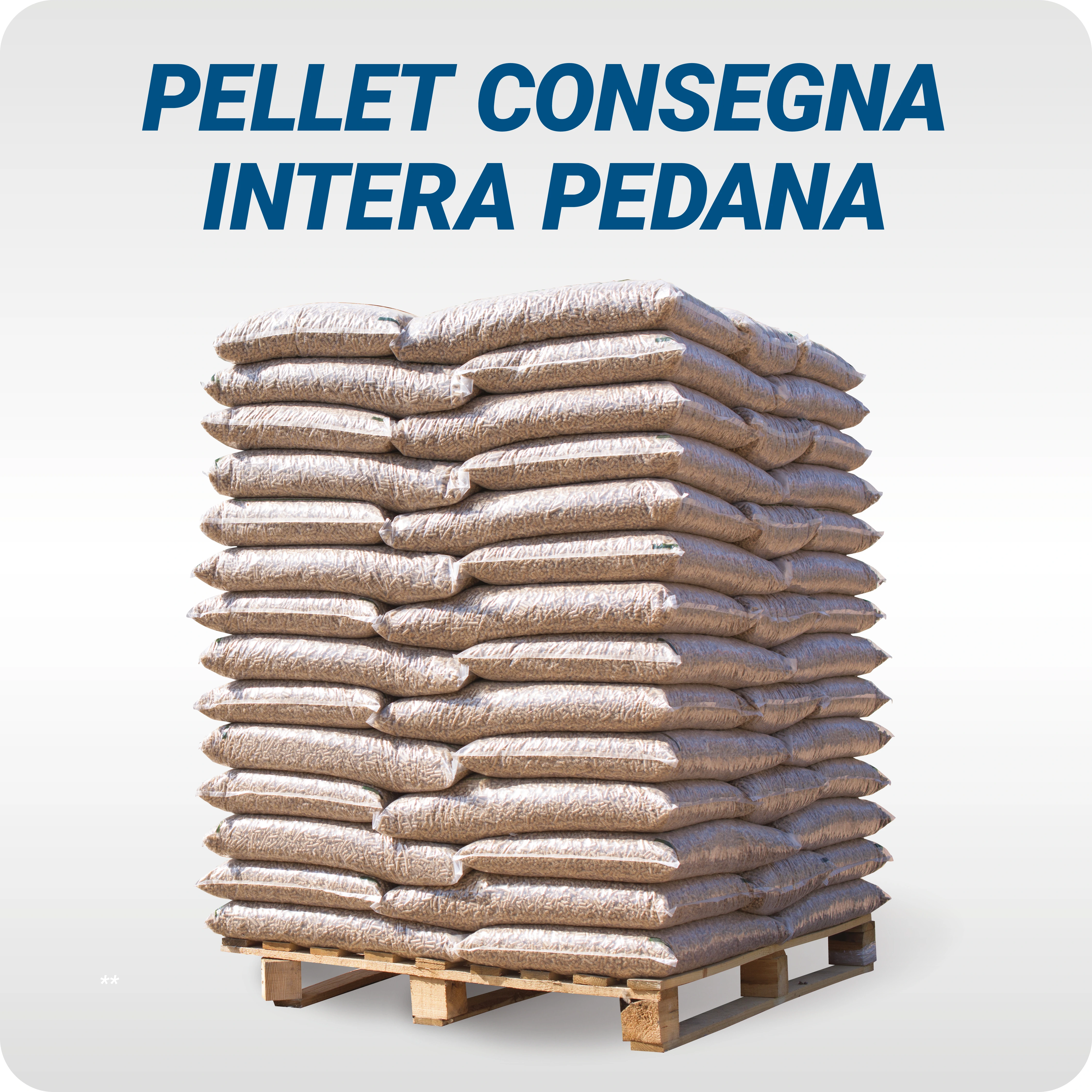 Pellet in offerta con consegna a domicilio