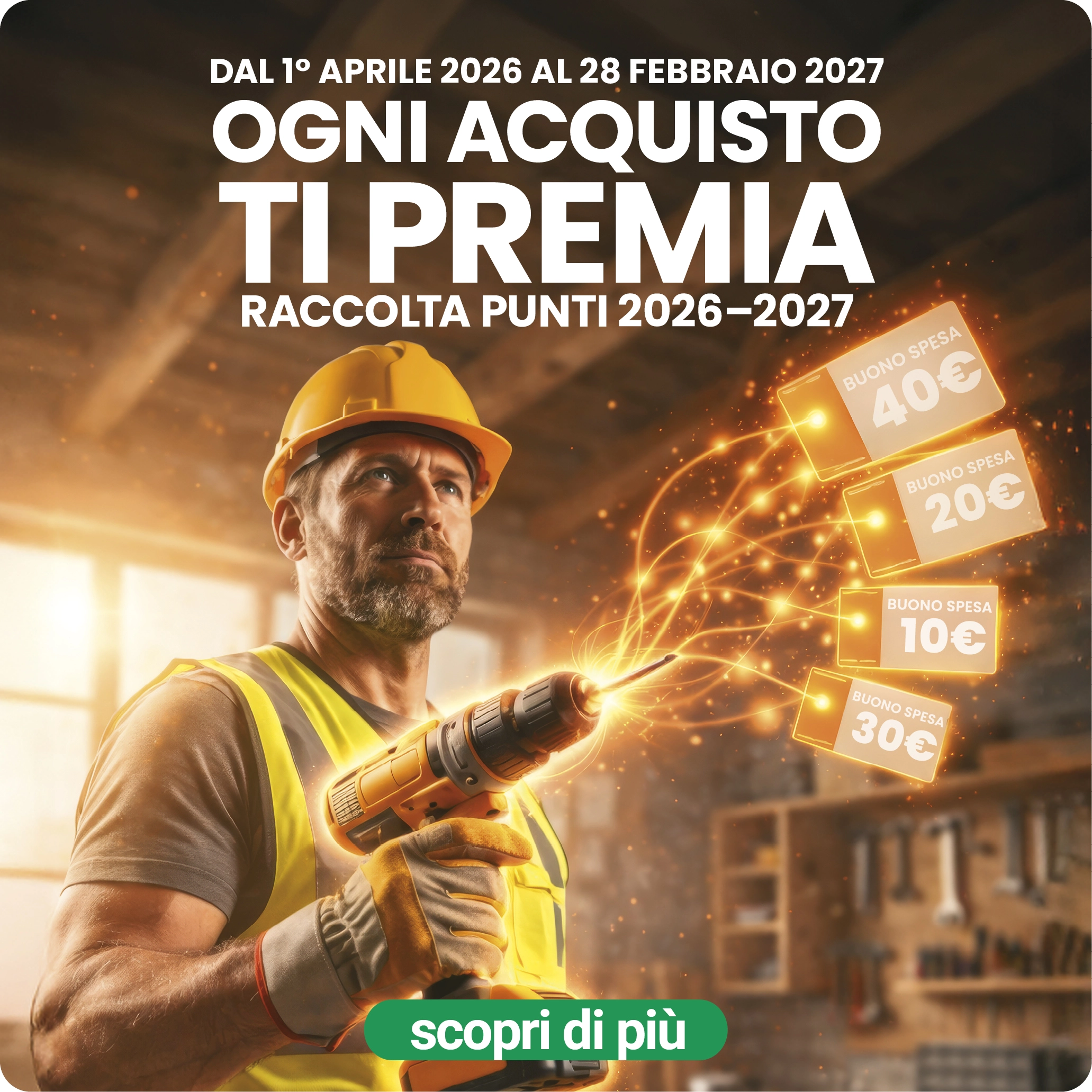 CASHBACK Ogni acquisto ti premia!