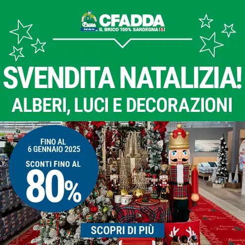 Svendita Natalizia! Nei negozi e ONLINE fino al 07