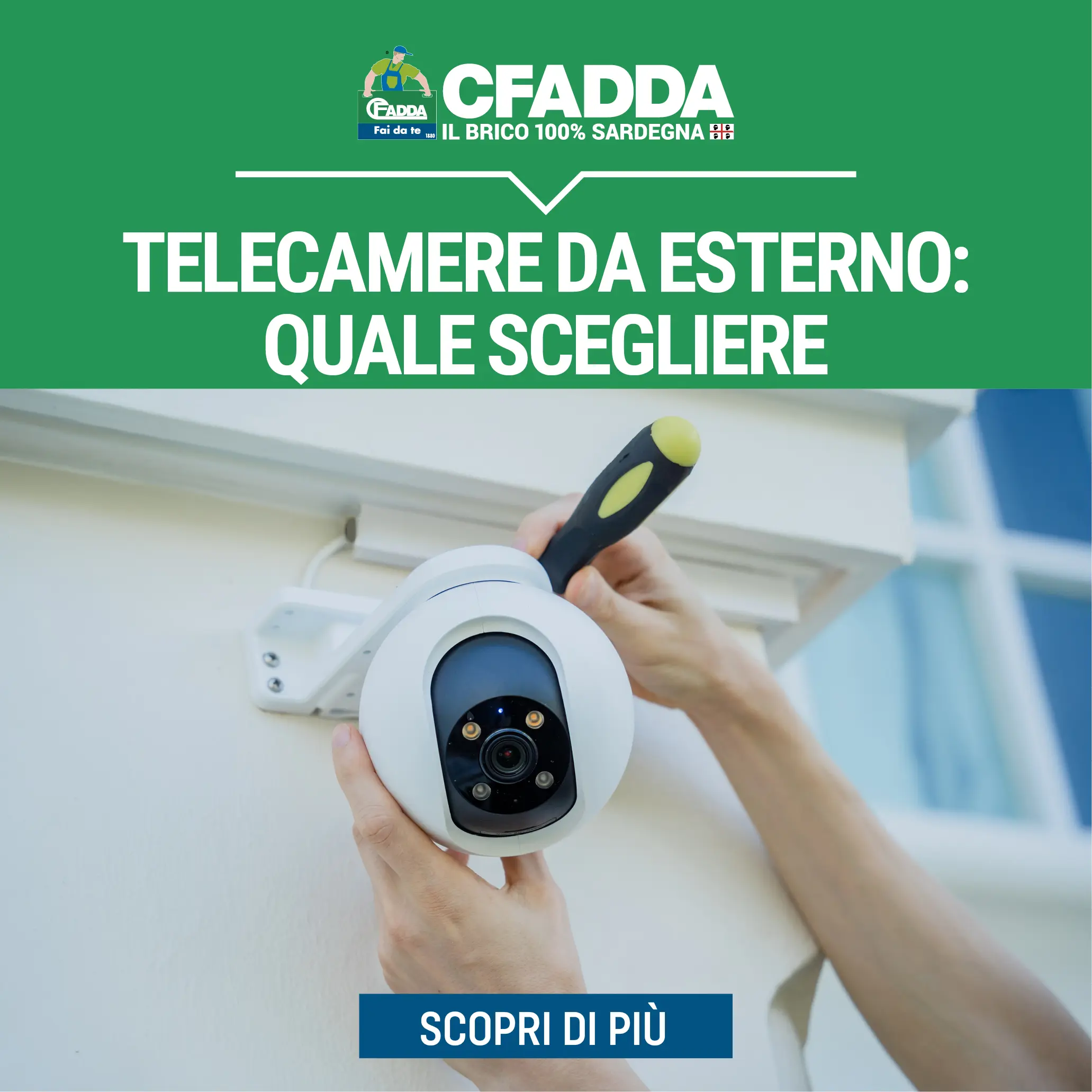 Come scegliere la telecamera da esterno