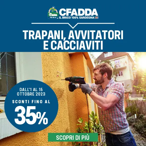 Occasioni trapani, avvitatori, cacciaviti: sconti