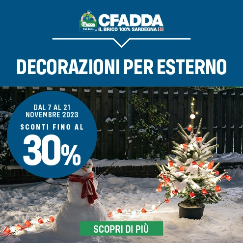 Occasioni CFadda: Natale Lavori in Corso