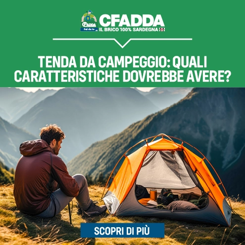 Quali funzionalità ha una tenda da campeggio