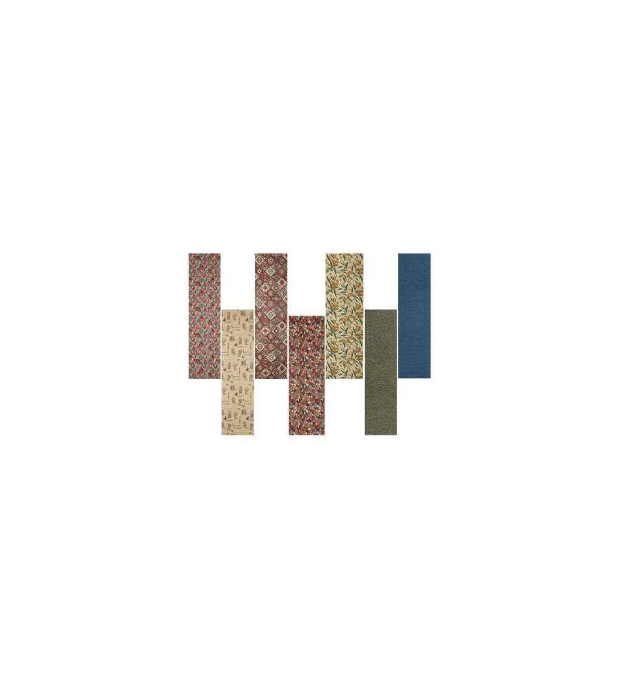 Passatoia Patch H 52 Rustik Jeans in tessuto Gobelin fantasia antiscivolo