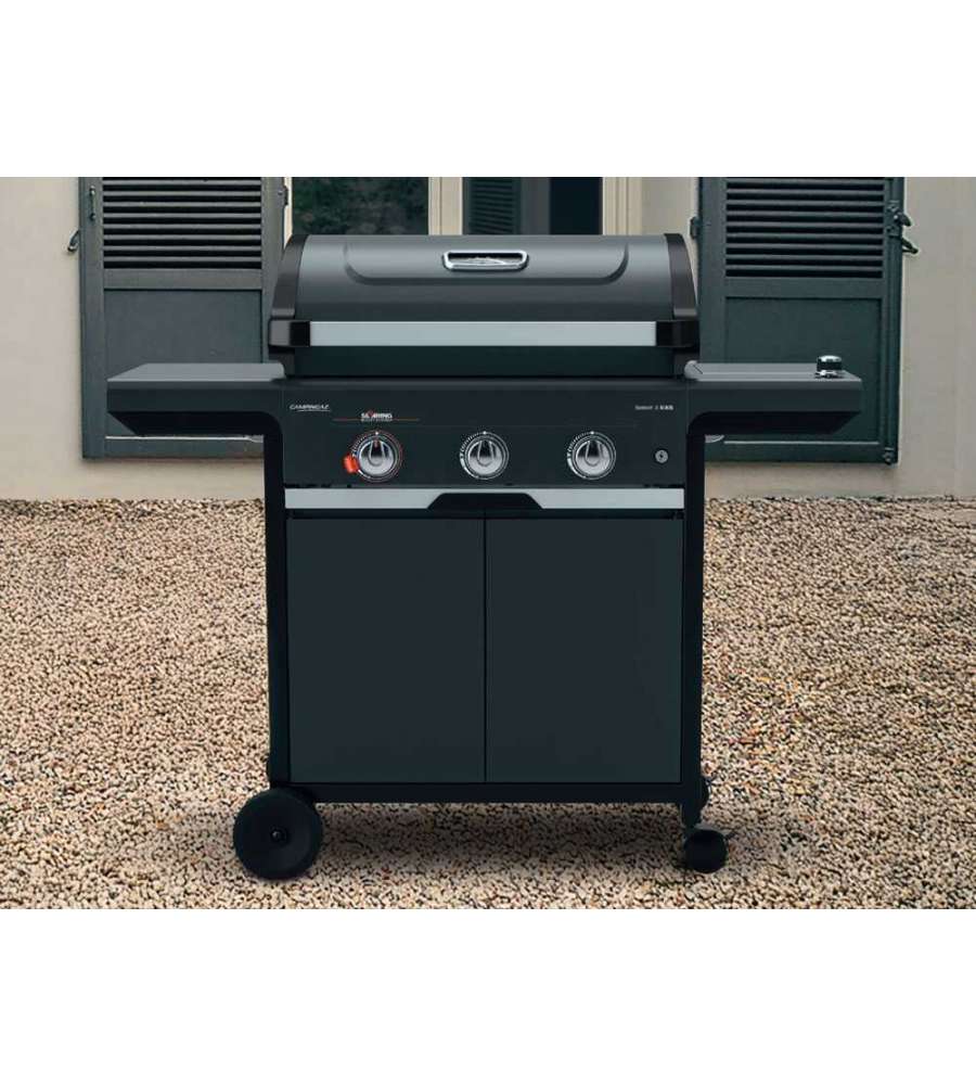 Campingaz Barbecue a Gas Select 3 EXS SBS con 3 Bruciatori Nero 2500 cmq