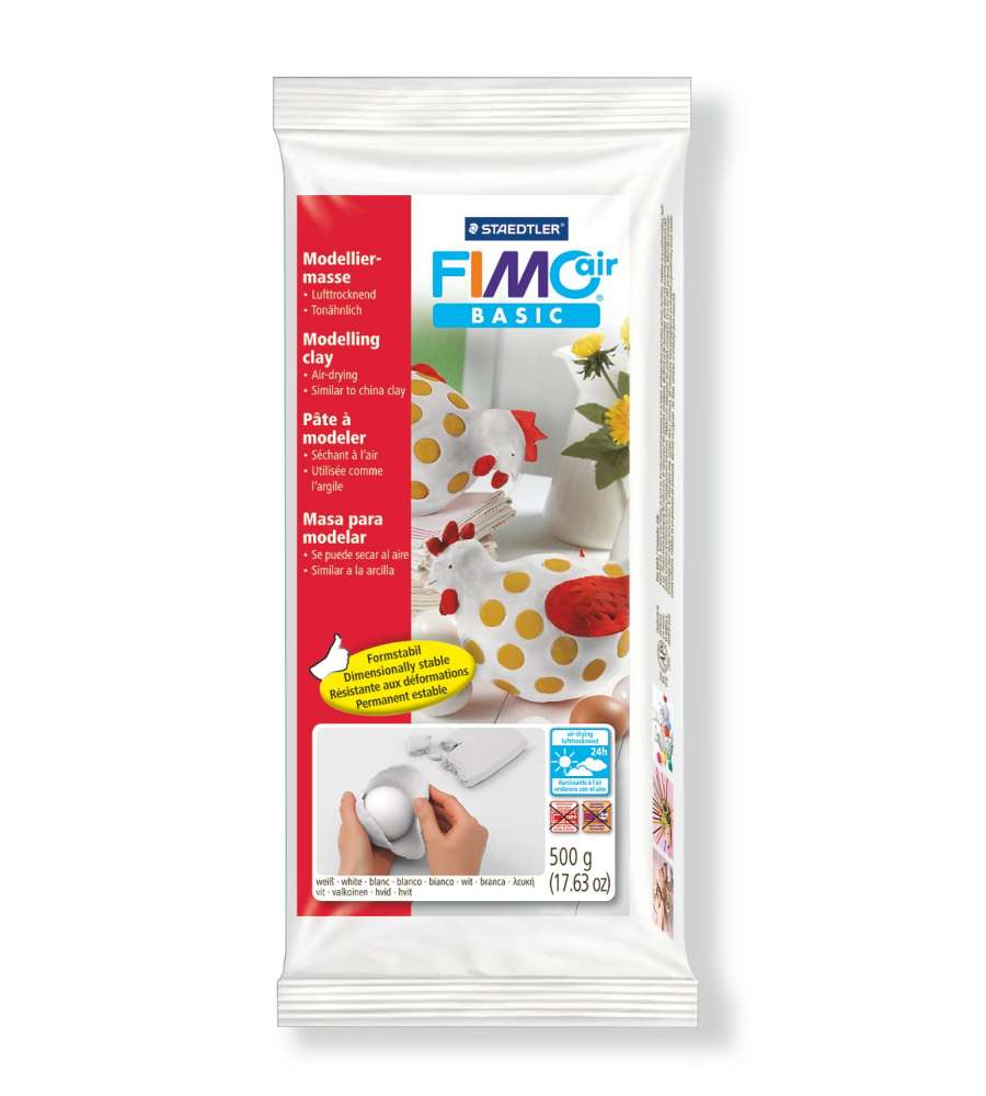 Pasta Fimo Soft Effect 56 G Bianco Metallico