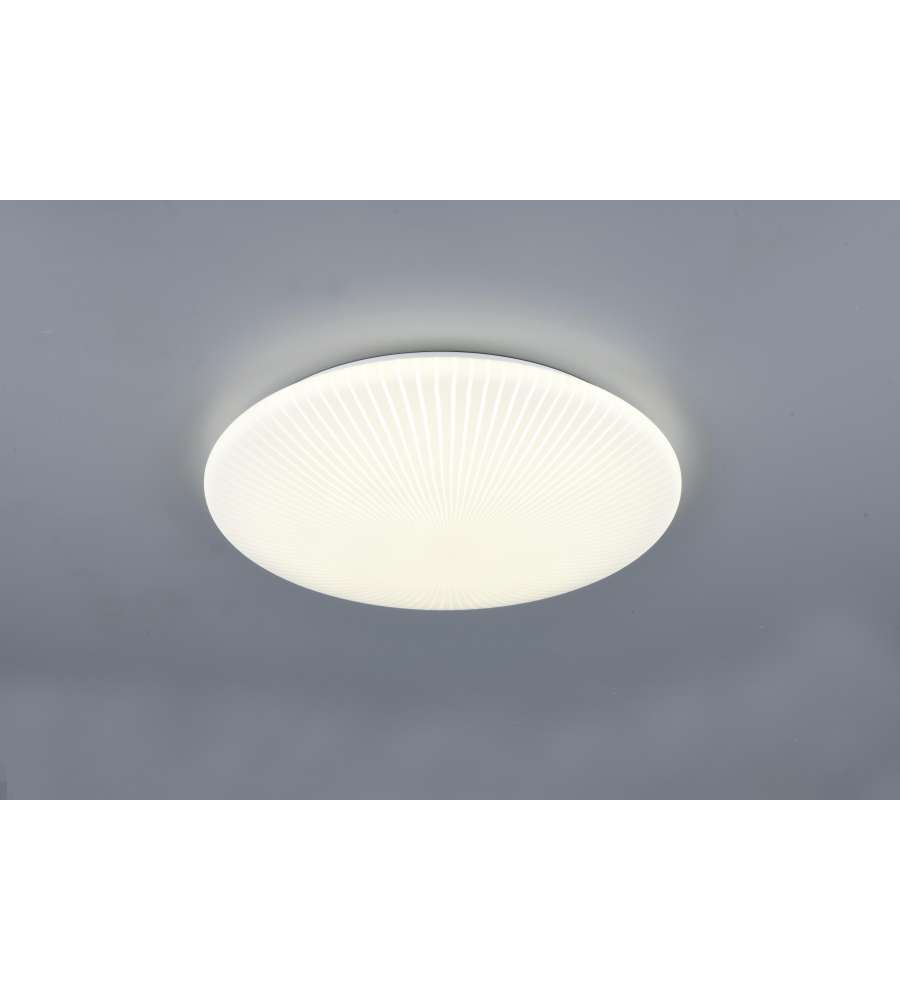 Reality Plafoniera Led Umbria VI - Effetto righe - 24W 2500lm D.41cm