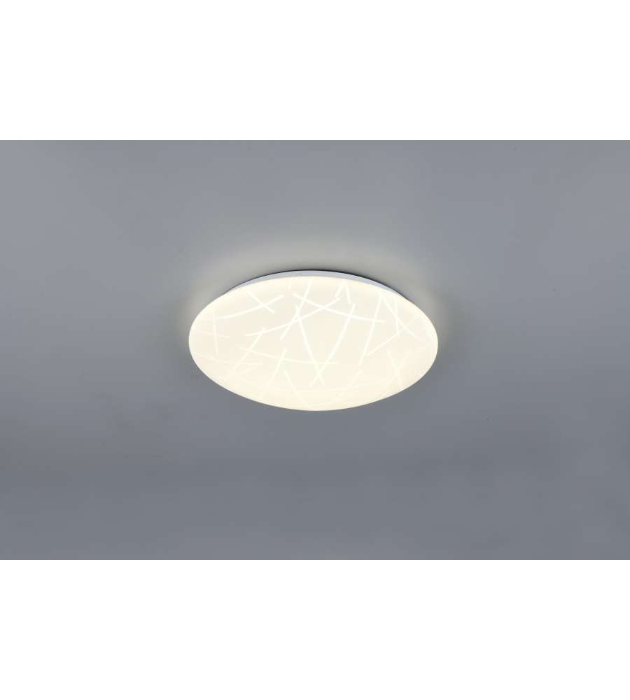 Reality Plafoniera Led Umbria VII - Bacchette - 16W 1600lm D.30cm
