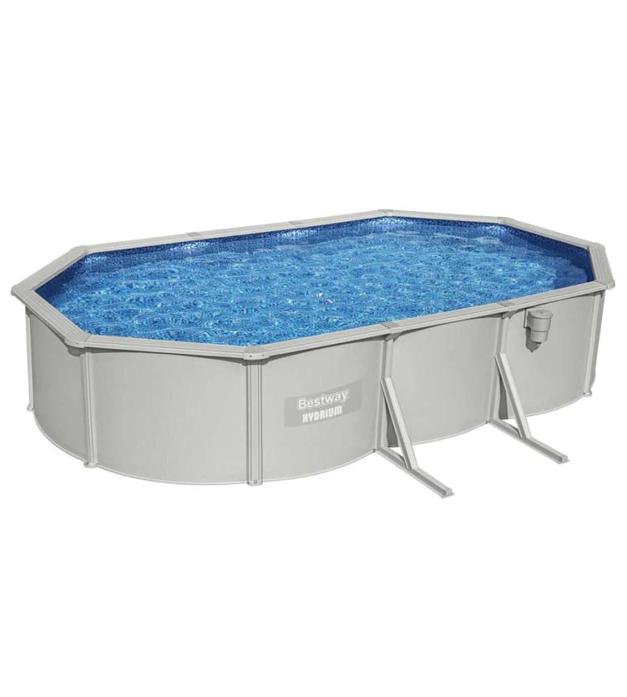 Bestway Piscina Fuoriterra Ovale Hydrium 610x360x120 cm