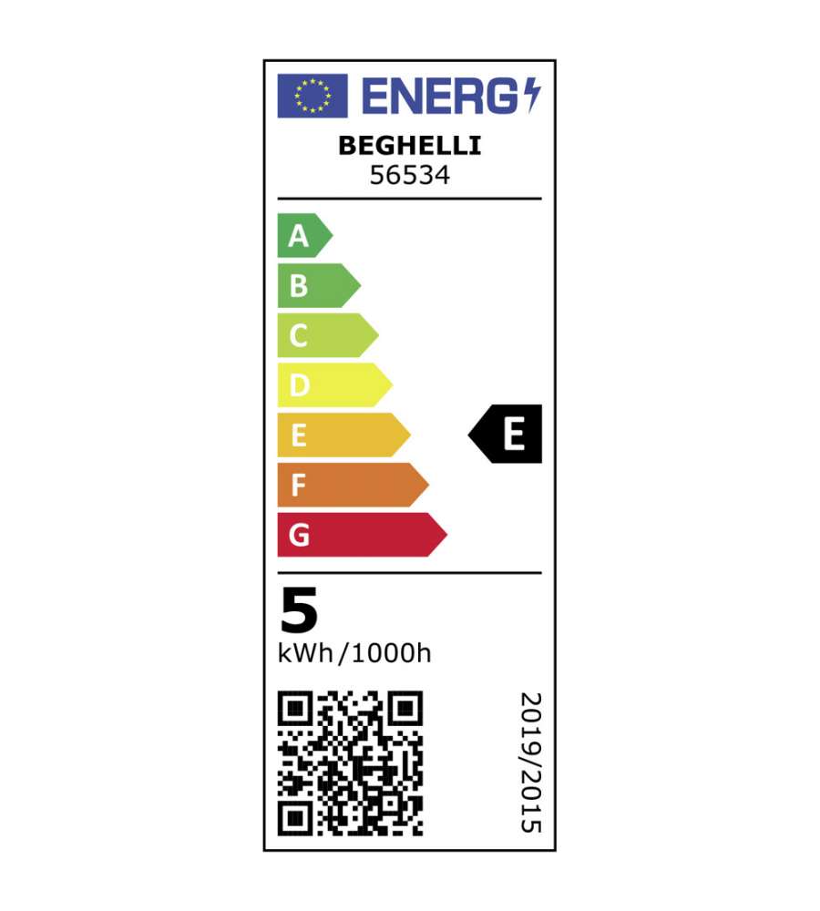 Lampadina A Led Tuttovetro Oliva 5w E14 6k5 Luce Fredda