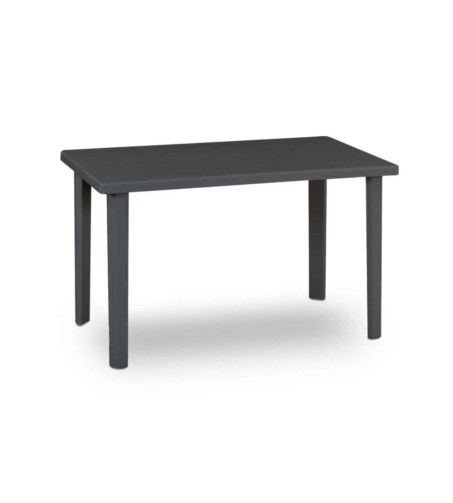Bica Tavolo Marshall Esterno Grafite Lucido 120x70x72 cm Resistente