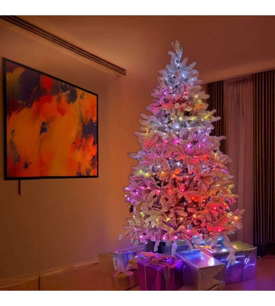 Stringa 100 LED Multicolor Smart RGB App-I Light 8m - con Telecomando