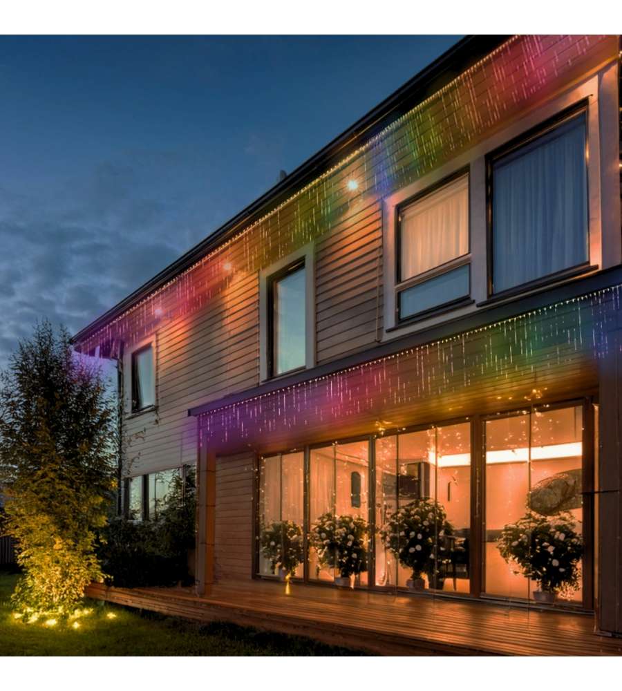 Tenda 400 LED Multicolor Smart RGB App-I Light 4x1 m - con Telecomando