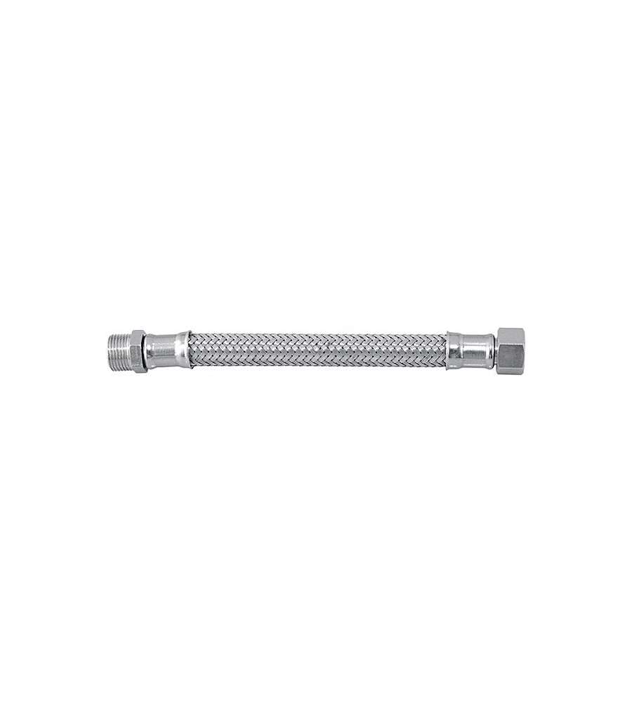Idro Bric Flessibile acqua inox AISI 304 500 mm 3/8