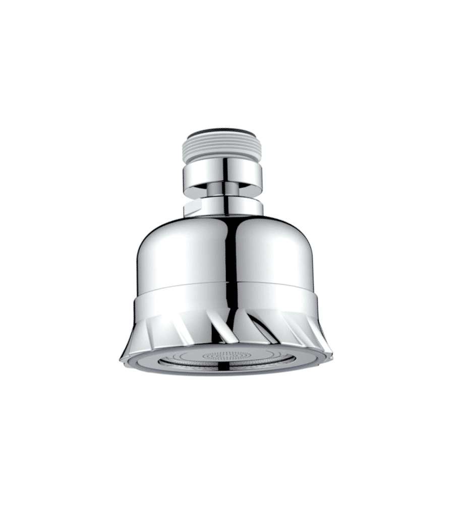 Idrobric Rompigetto Snodabile ABS Cromato con Filtro Purificante 22x24 mm