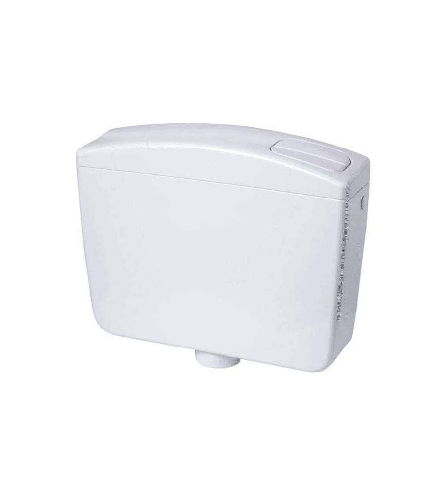 IDRO-BRIC Cassetta WC a zaino completa bianca 2 tasti 7 litri