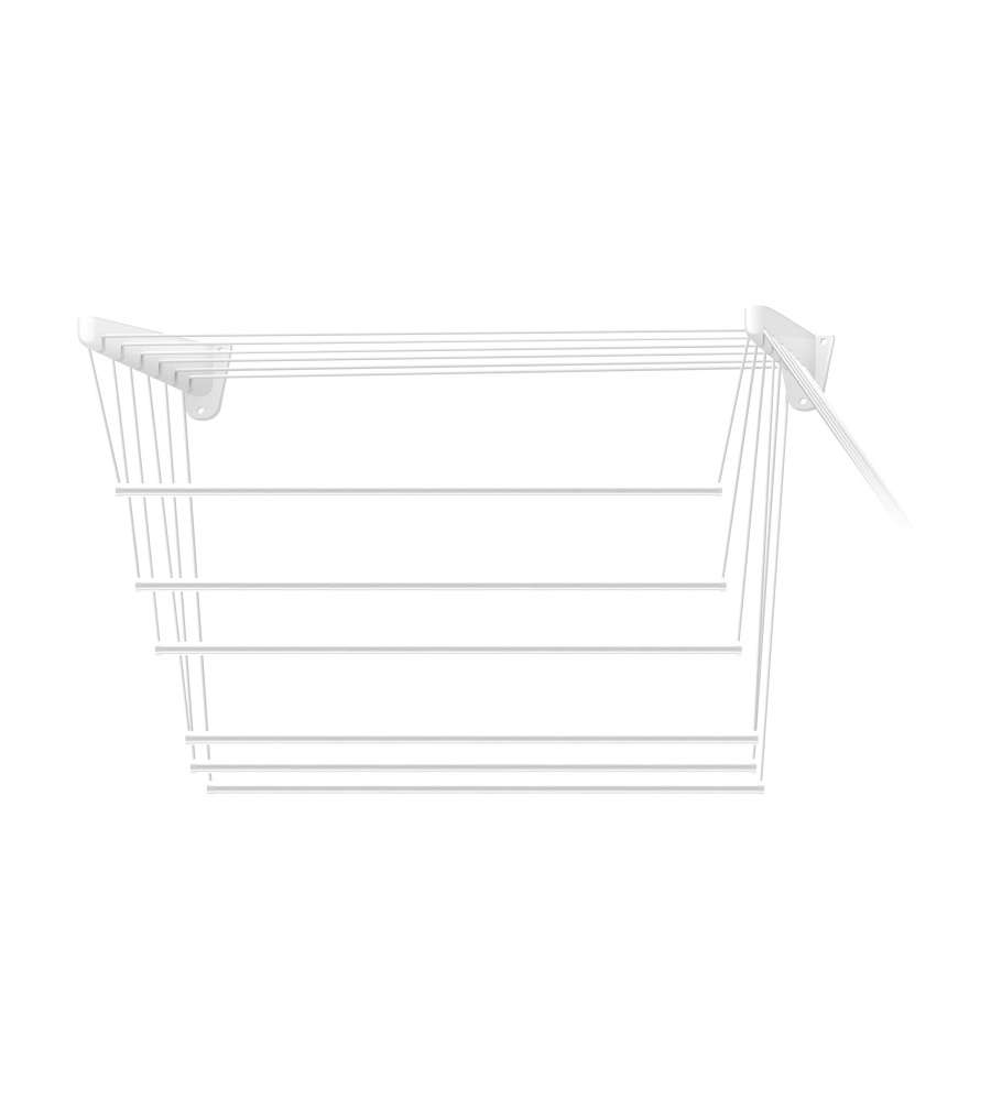 Framar Stendibiancheria Saliscendi Bianco 160 cm Acciaio Plastificato