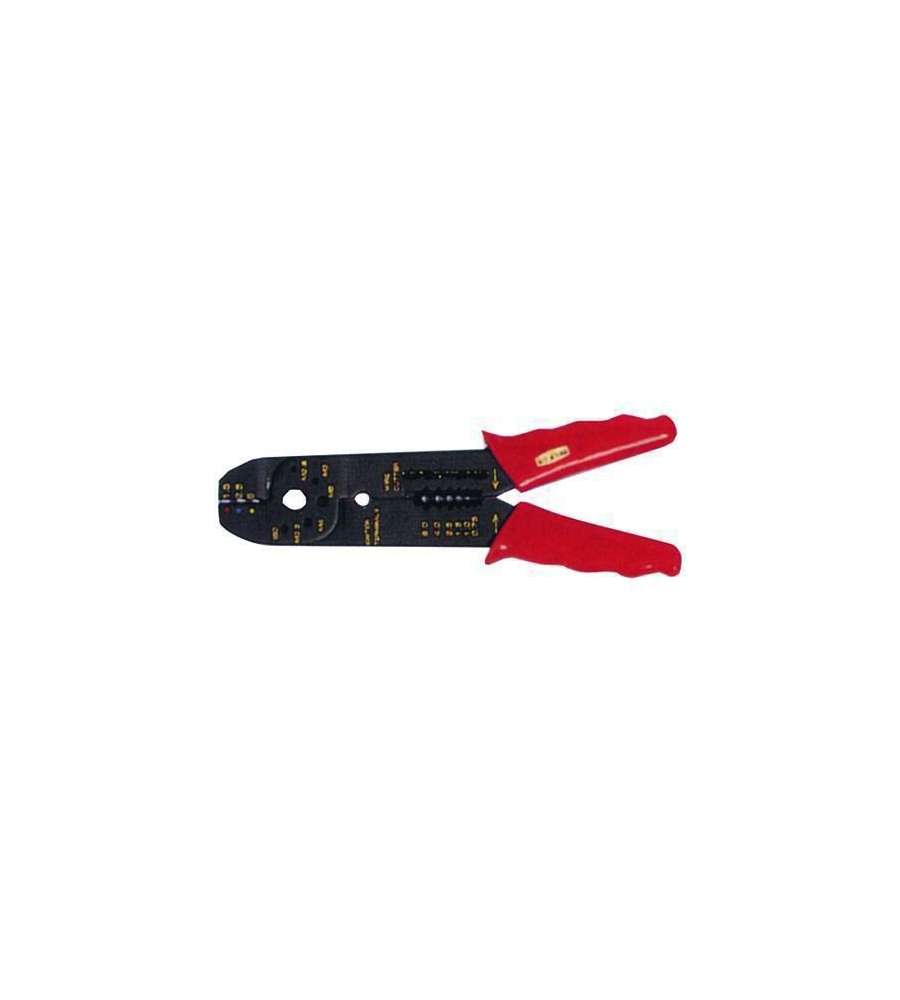 Pinze Capicorda Isolate con Manici Rossi - 15 cm