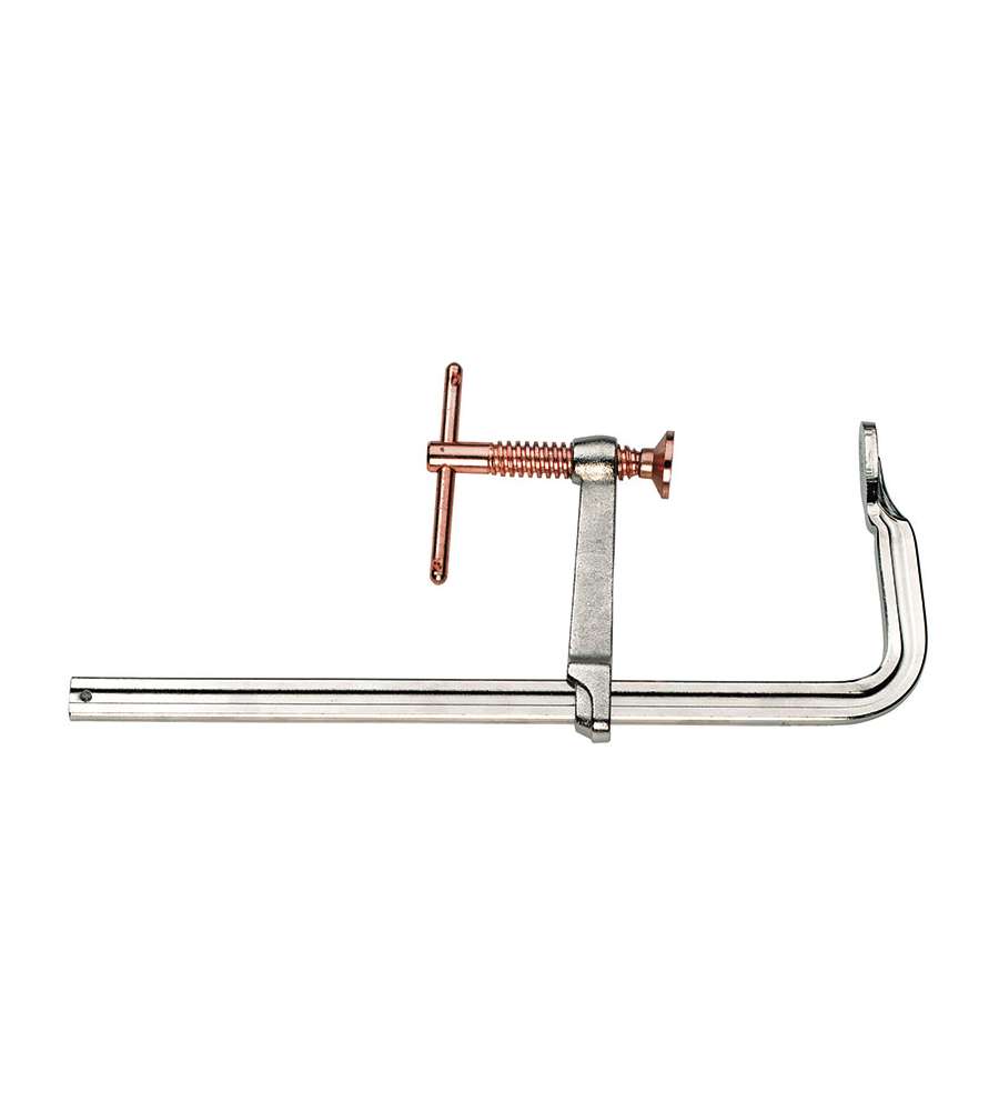 Fervi Morsetto Acciaio Temperato 600x120 mm per Meccanica e Falegnameria