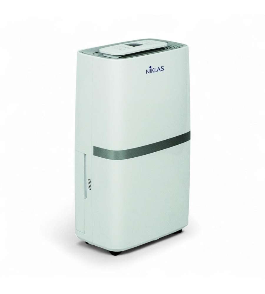 Niklas Deumidificatore Touch&Dry 320W 5,5l - Defrost Automatico, Ruote