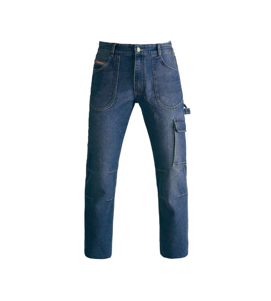 Kapriol Jeans da Lavoro Touran - Elasticizzati con Tasche - Taglia XL