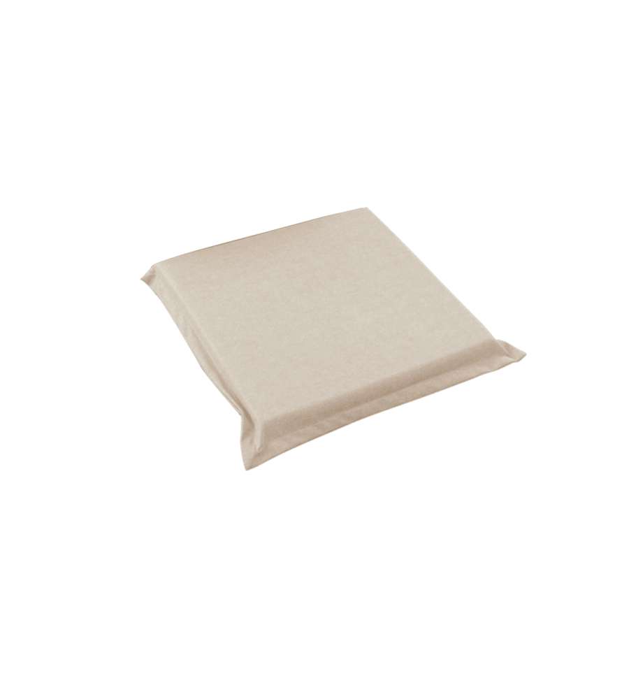 Cotton e Color Coprisedia con pattina 40x40x3,5 cm Ecru per pranzo