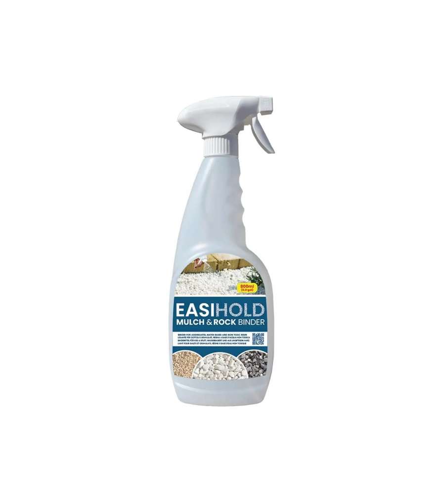 Easihold Colla Fissativa Ghiaia Trasparente 800ml per Esterni