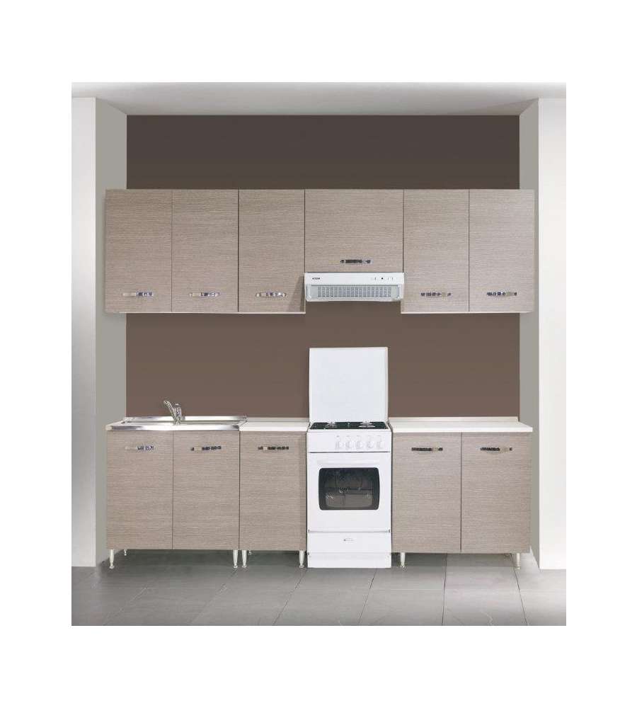 Mobile Lavello Cucina 120 Cm.Offerta Sottolavello 120 Cm 2 Vasche Sx Larice Grigio