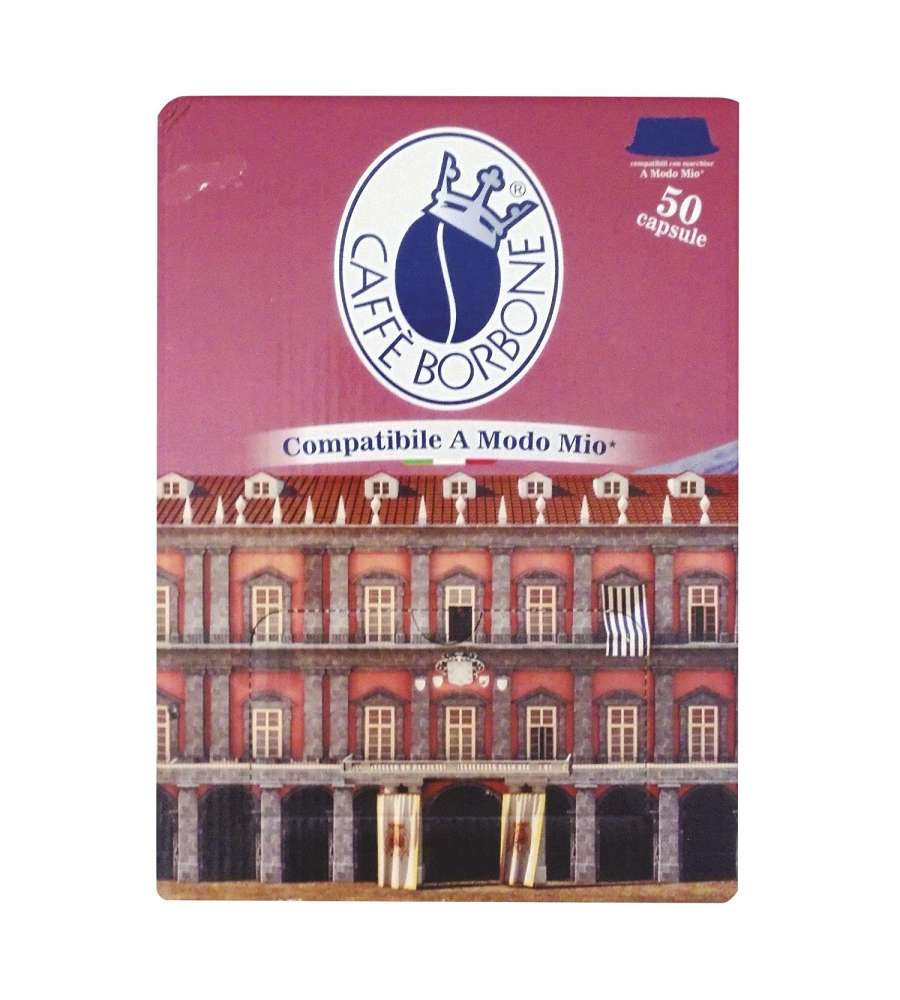 Caff� Borbone Capsule Miscela Nobile 50 unit� Compatibili A Modo Mio Caff� Aromatico Italiano
